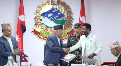 k.p sharma oli #work evalution of ministries (18)