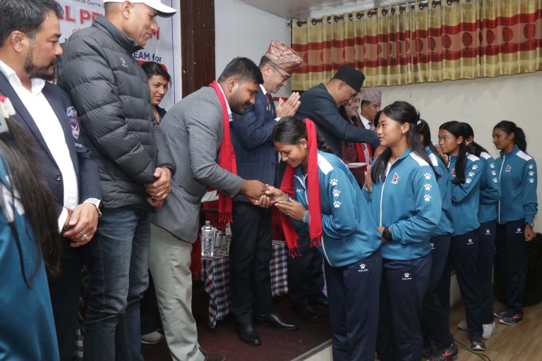 U19 women's volleyball team