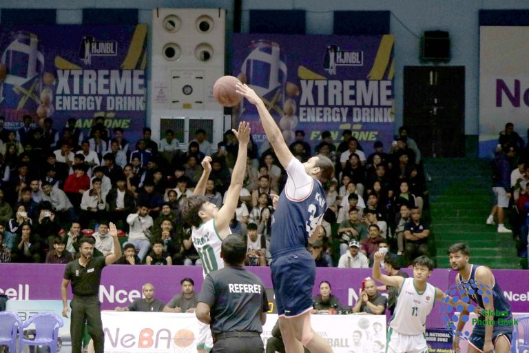 National Himalayan Java basketball league 2026 #dashrath rangashala #pradeep (4)