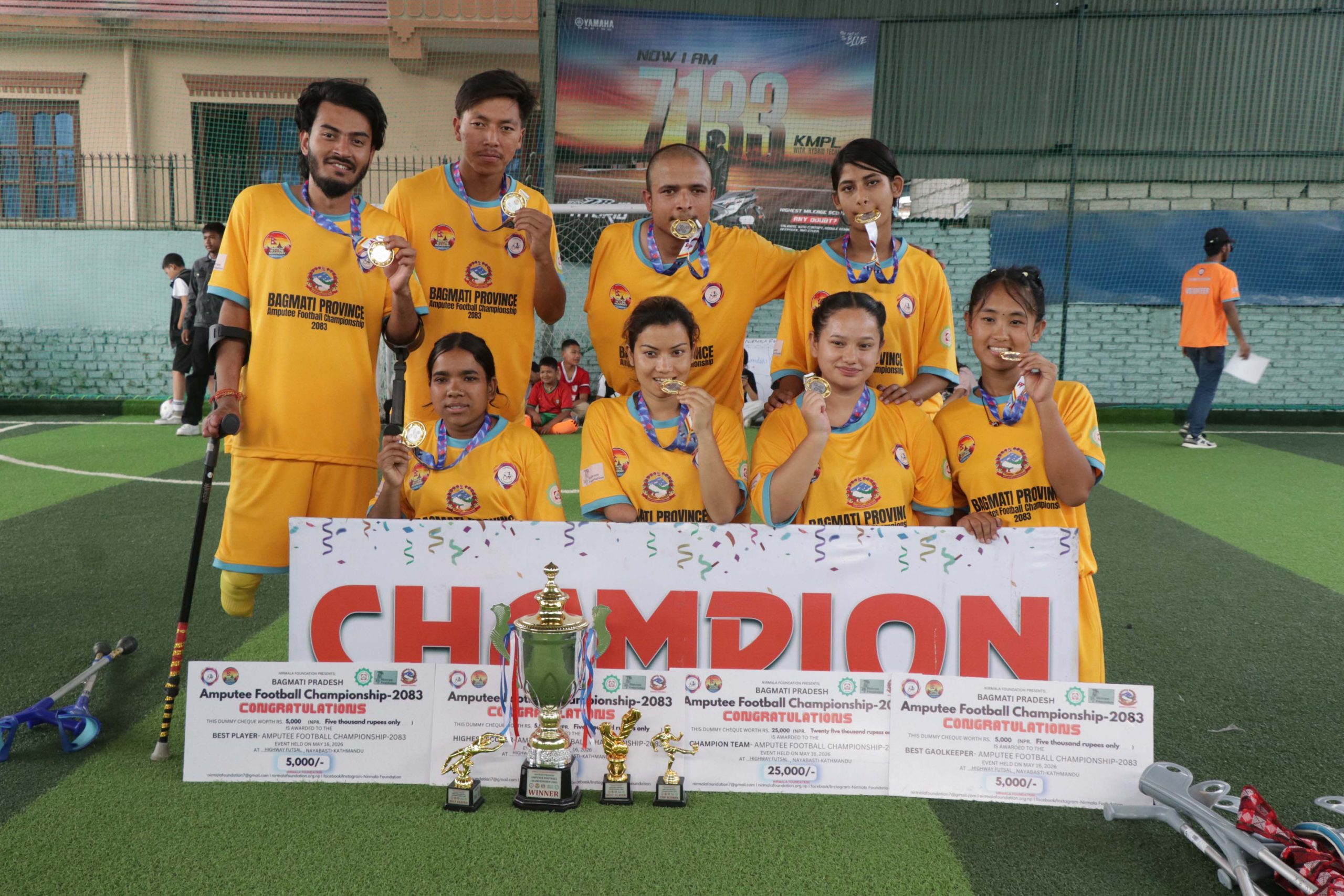 Amputee Football championship