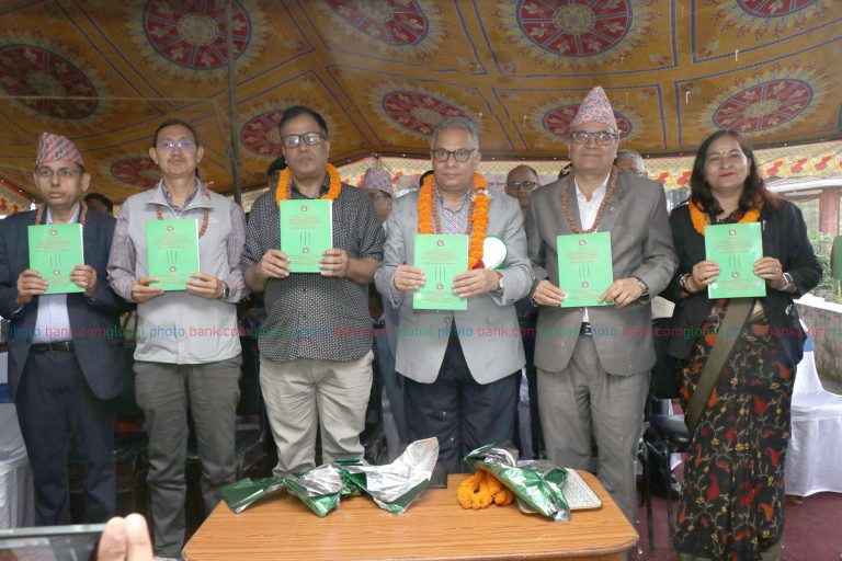 Statue unveiling of chandra bahadur thapa