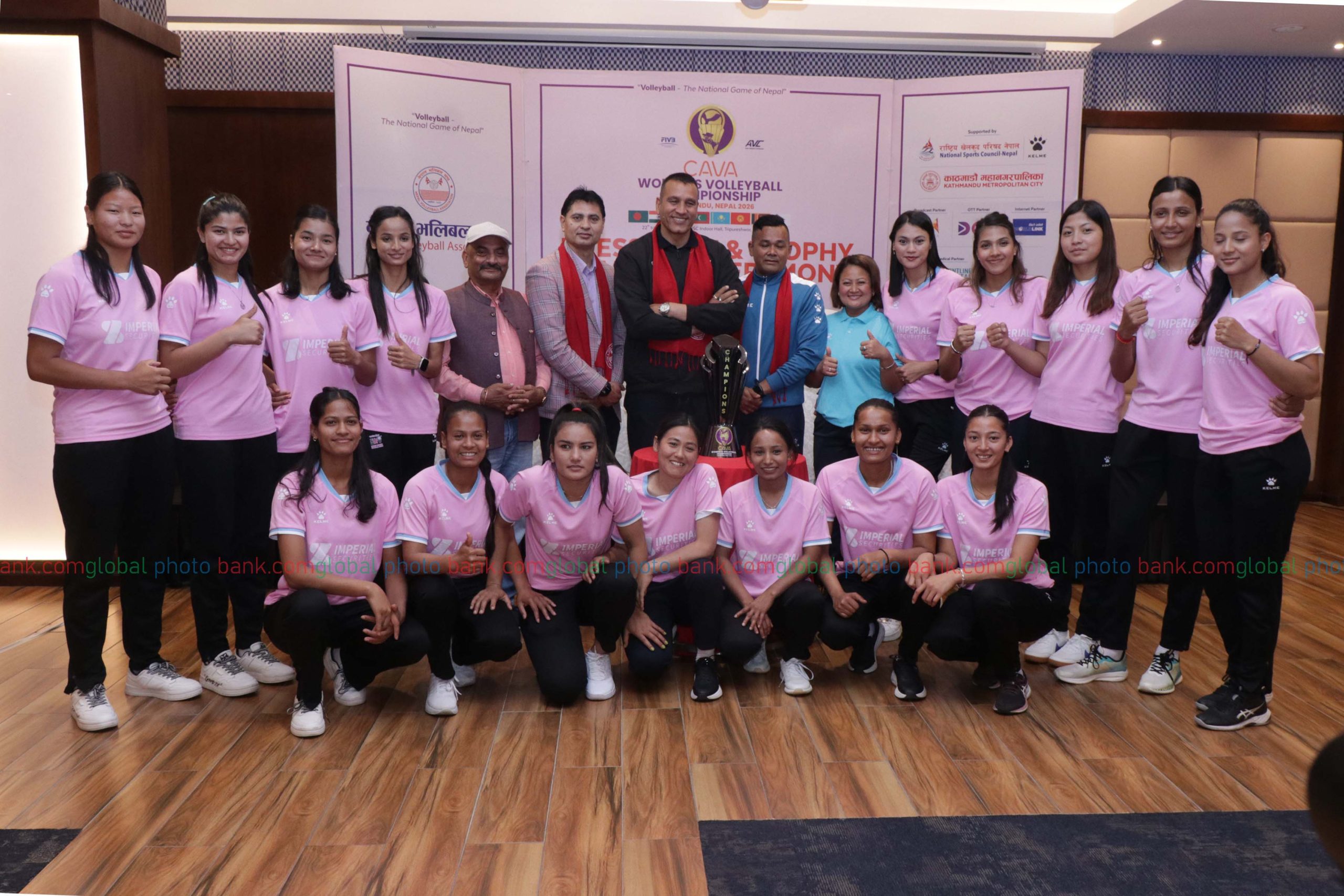 Nepali Women's Volleyball Players