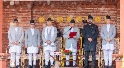 Sapath grahan #sudhan gurun #mahabir pun #pm off (2)