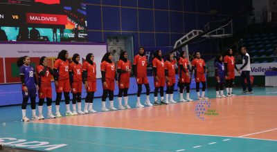 Maldivs womens volleyball team