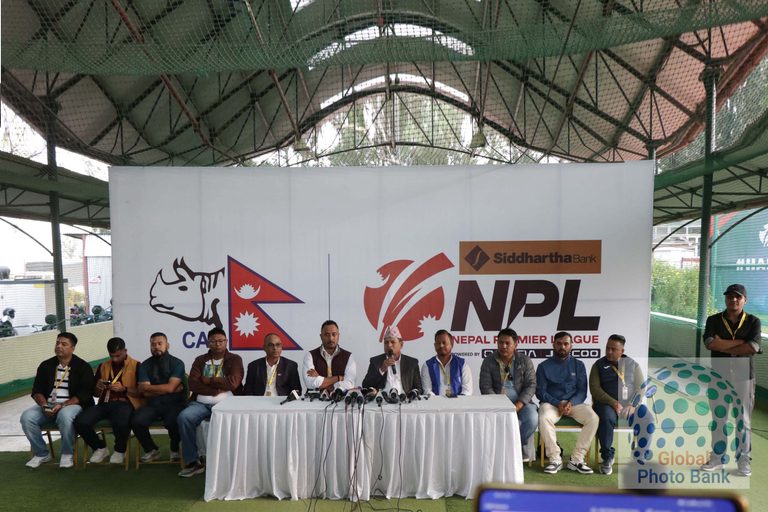 #Chatur bahadur chand #president #nepal cricket association #final pressmeet #pradeep (5)_logomatic