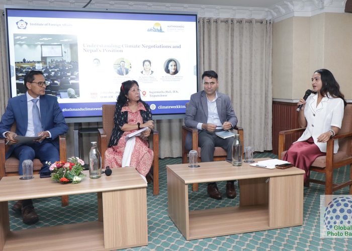 Climate change panel discussion program