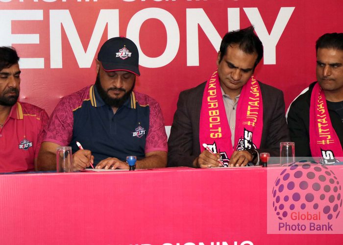 Sponcership Signing cermony